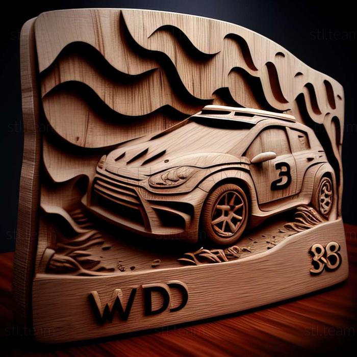 3D модель Гра WRC 3 FIA World Rally Championship 3 (STL)